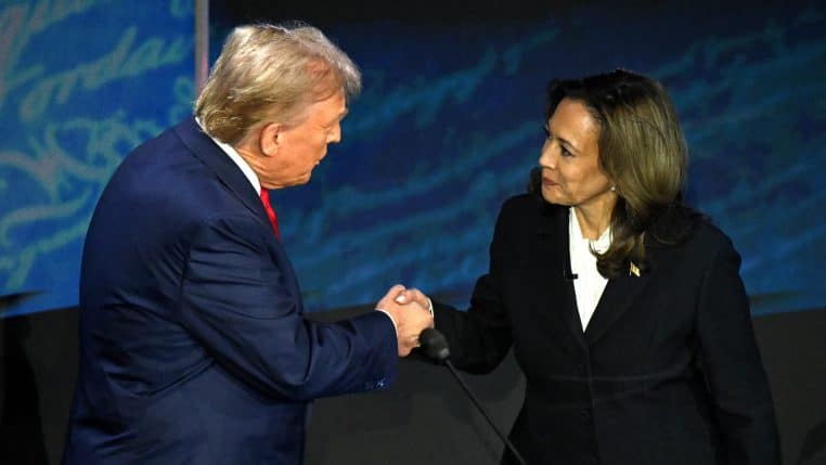 Donald Trump et Kamala Harris