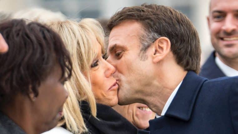 Emmanuel et Brigitte Macron