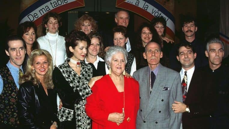 La famille de Céline Dion