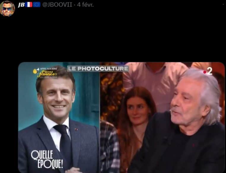 Pierre Arditi / Emmanuel Macron