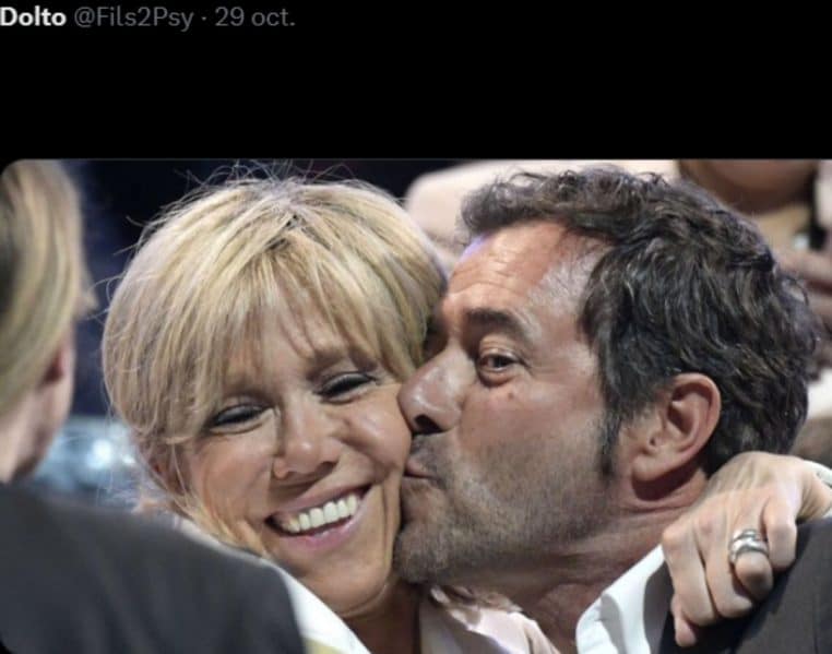 Bernard Montiel  / Brigitte Macron