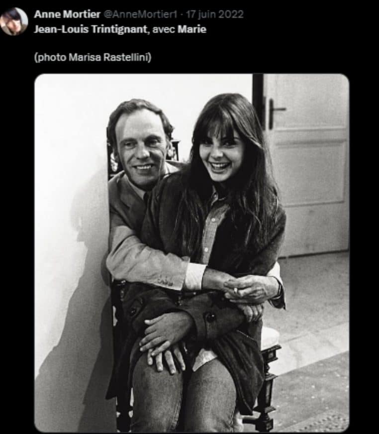 Marie, le bébé de Jean-Louis Trintignant