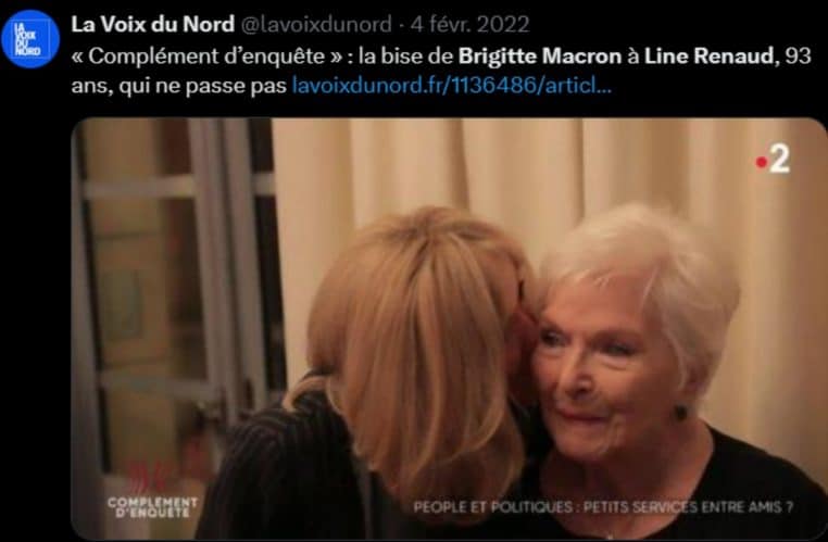 Line Renaud / Brigitte Macron