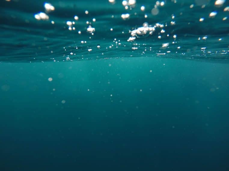 bubbles, ocean, nature