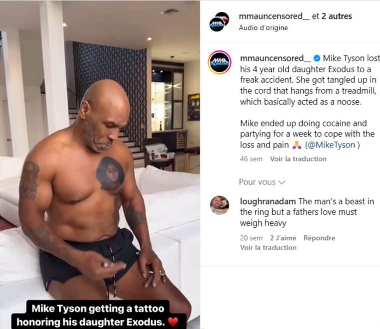 x, la fille de Mike Tyson