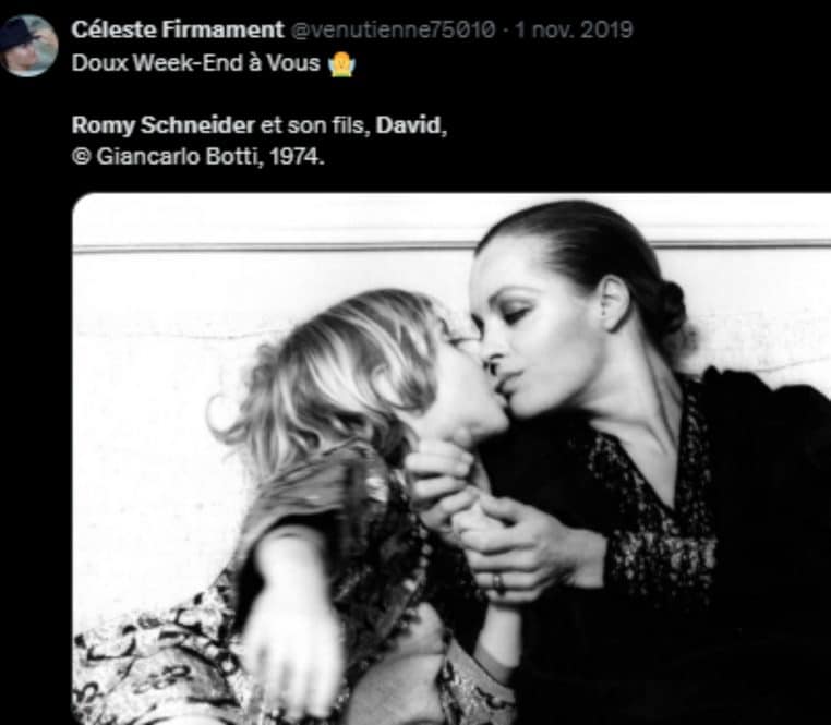 David, le fils de Romy Schneider