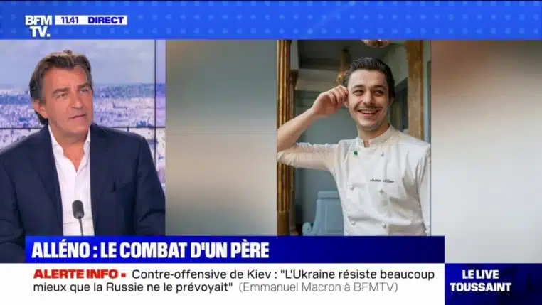Antoine, le fils de Yannick Aléno