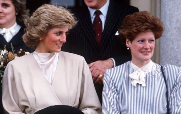 Lady Diana et sa sœur Sarah