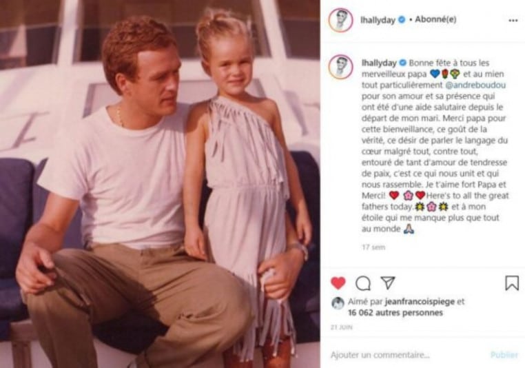 Laeticia Hallyday et son père André