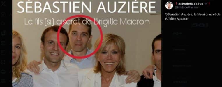 Brigitte Macron - Fils - Sébastien