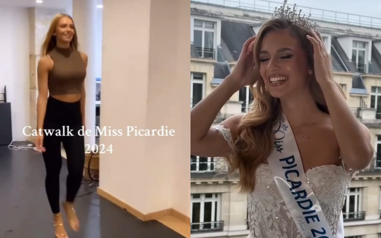 Miss Picardie catwalk