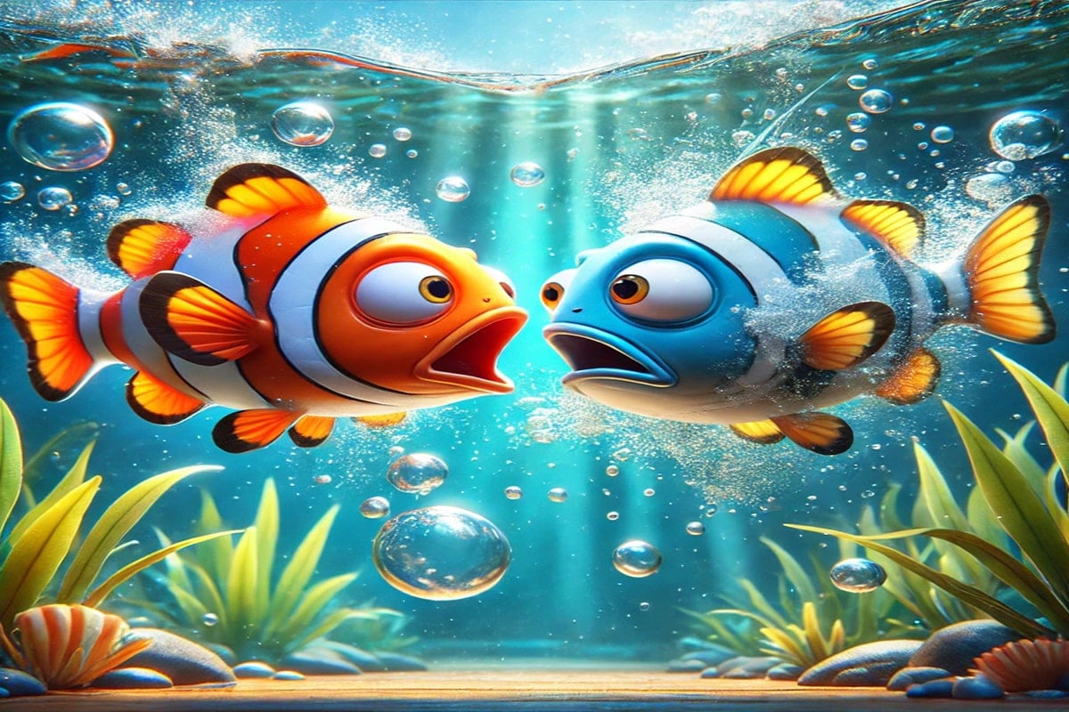 Blague du jour : deux poissons se rencontrent