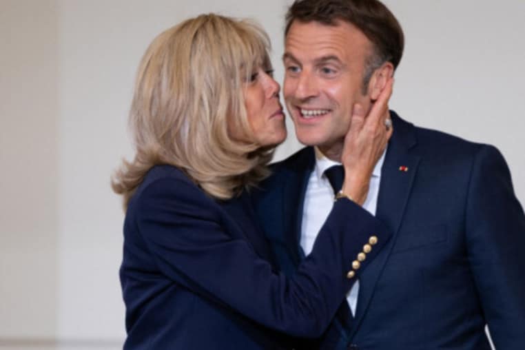 emmanuel et brigitte macron @Raphael Lafargue