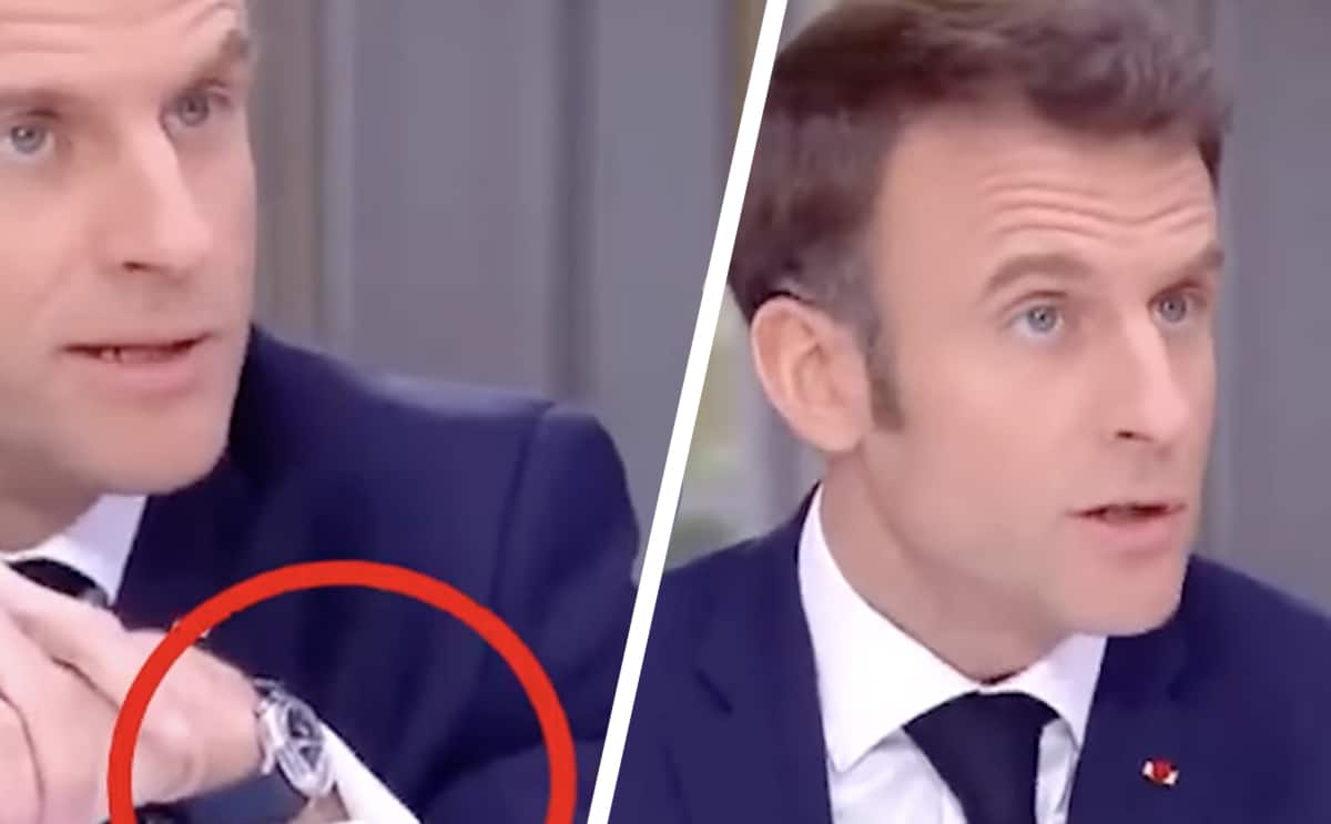 montre Emmanuel Macron