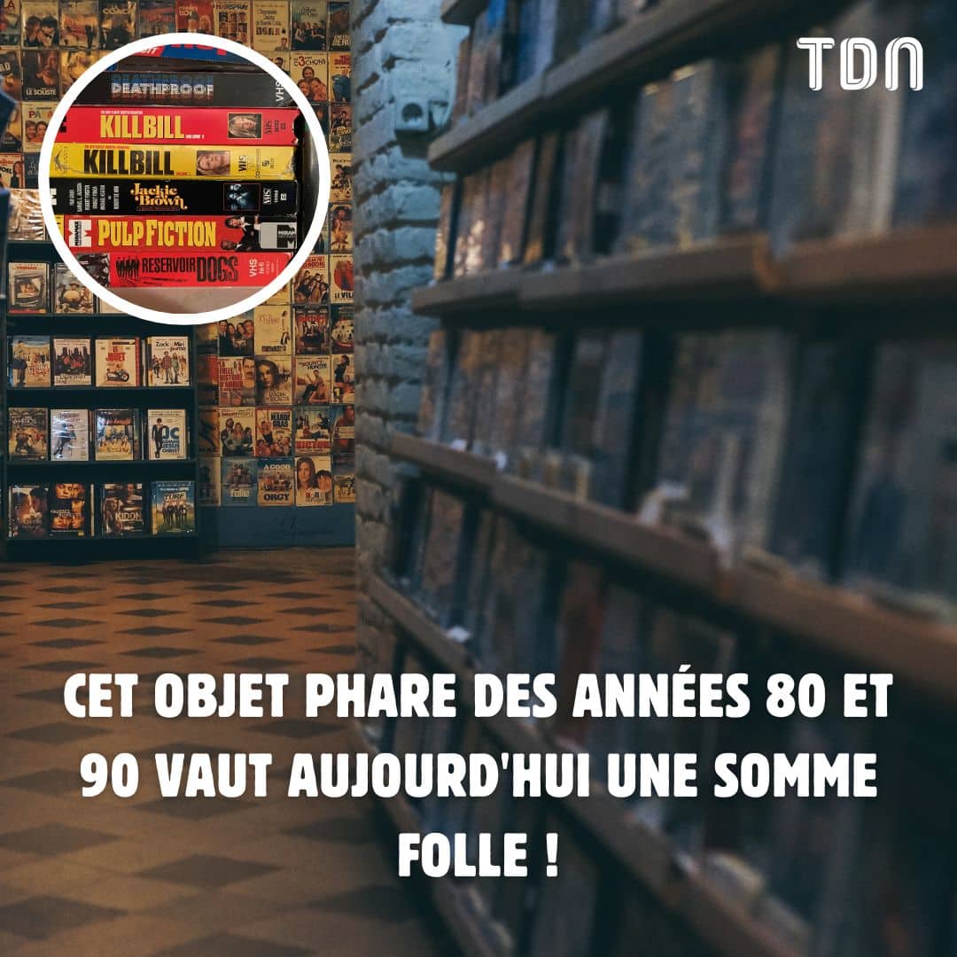 Cet objet phare des années 80 et 90 vaut aujourd'hui une somme folle