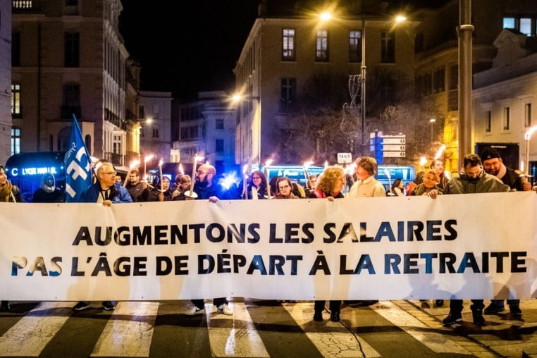 réforme retraites manifestation