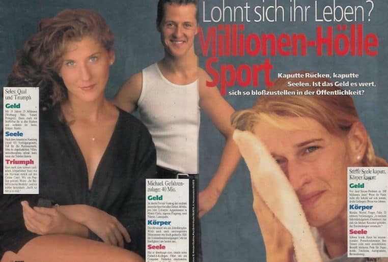 2011 Michael Schumacher meilleur sportif avec Steffi Graf