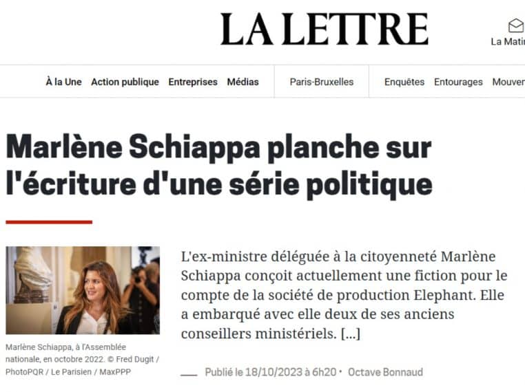 Le salaire de Marlène Schiappa dévoilée, les internautes sous le choc