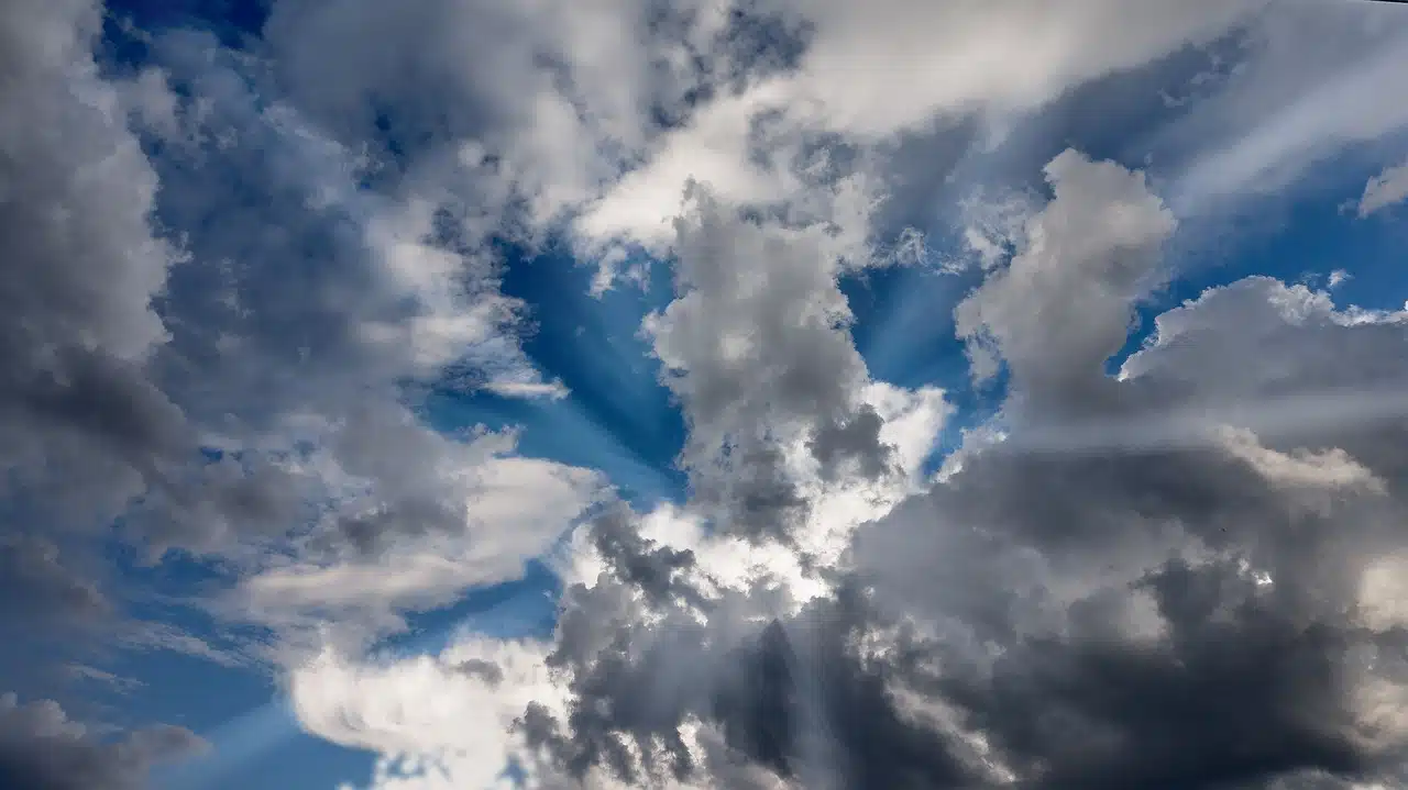 heaven, clouds, blue