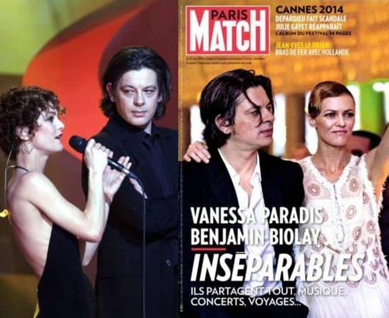 Vanessa Paradis en couple avec Benjamin Biolay