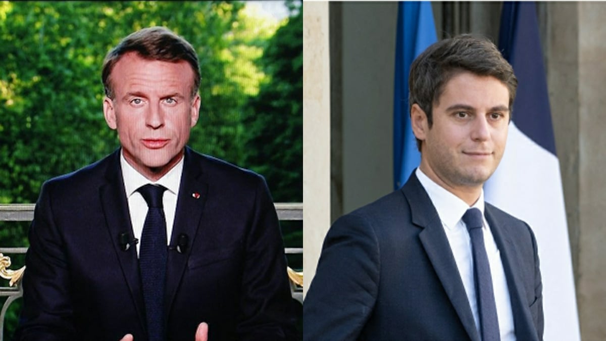 Emmanuel Macron Gabriel Attal Tensions