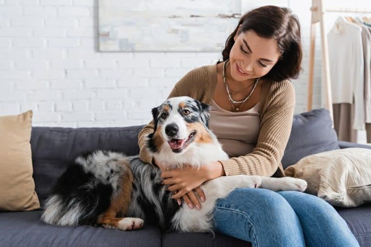 Femme chien relation