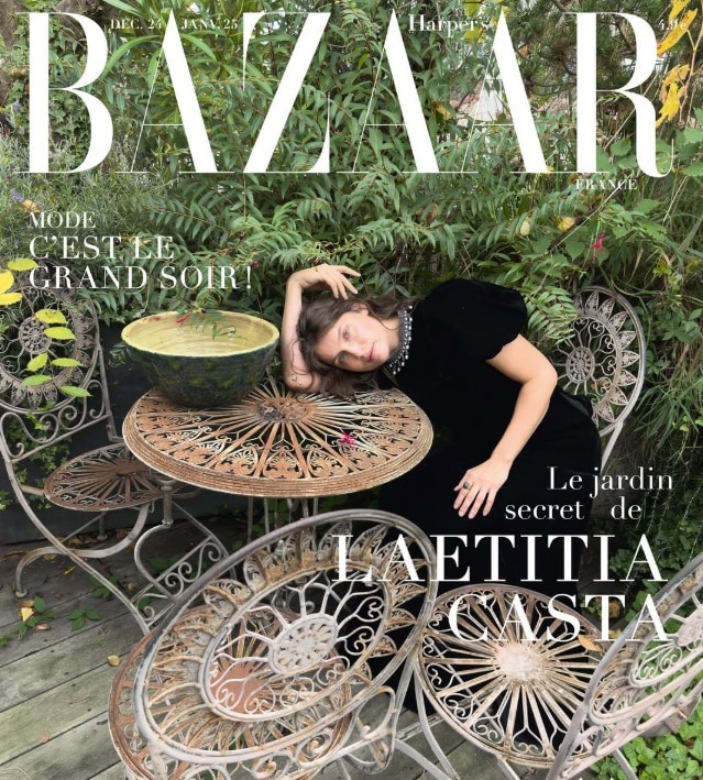 Laetitia Casta Une de Harper's Bazaar France