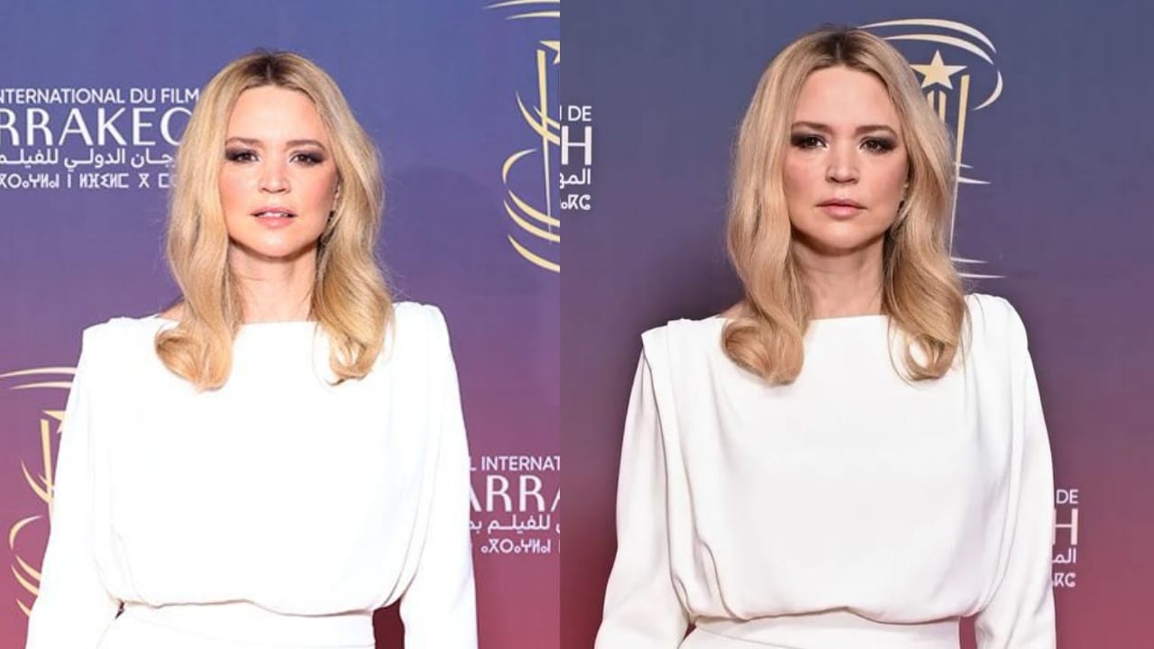 Virginie Efira au festival du film à Marrakech