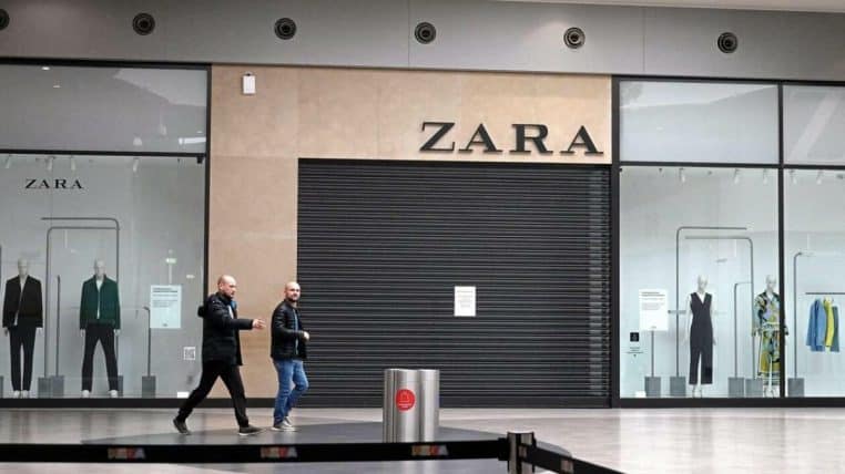 Zara Magasins fermes localites