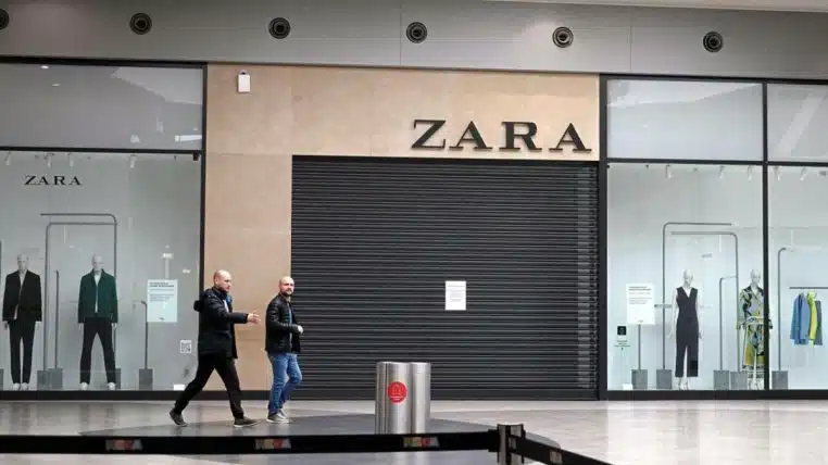 Zara Magasins fermes localites
