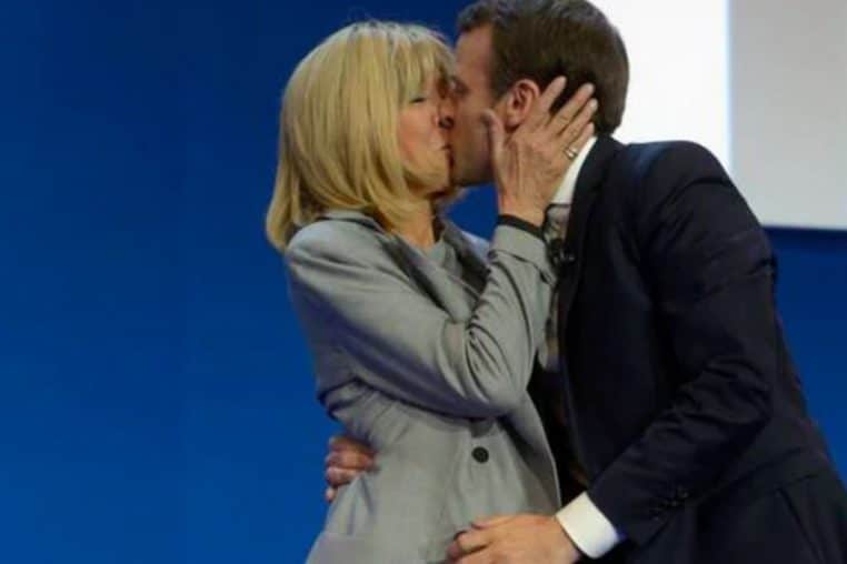 brigitte et emmanuel macron @Daniel Fouray