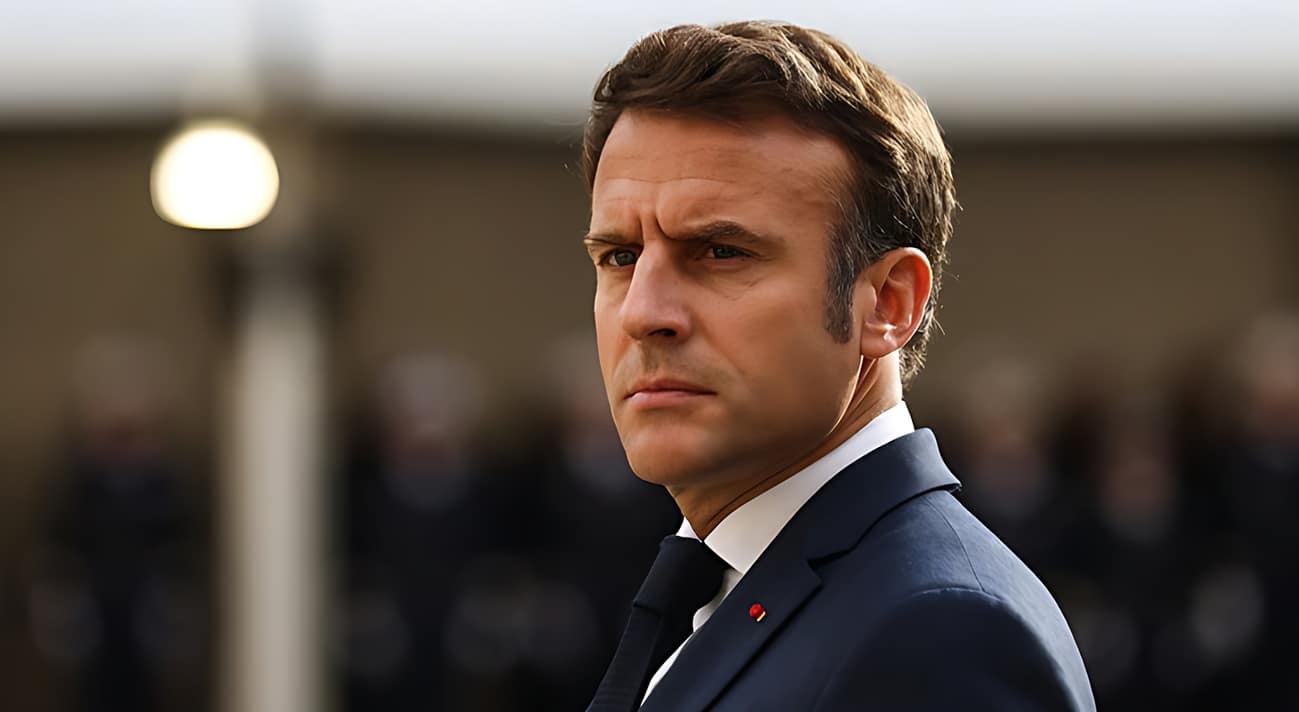 Colère d'Emmanuel Macron