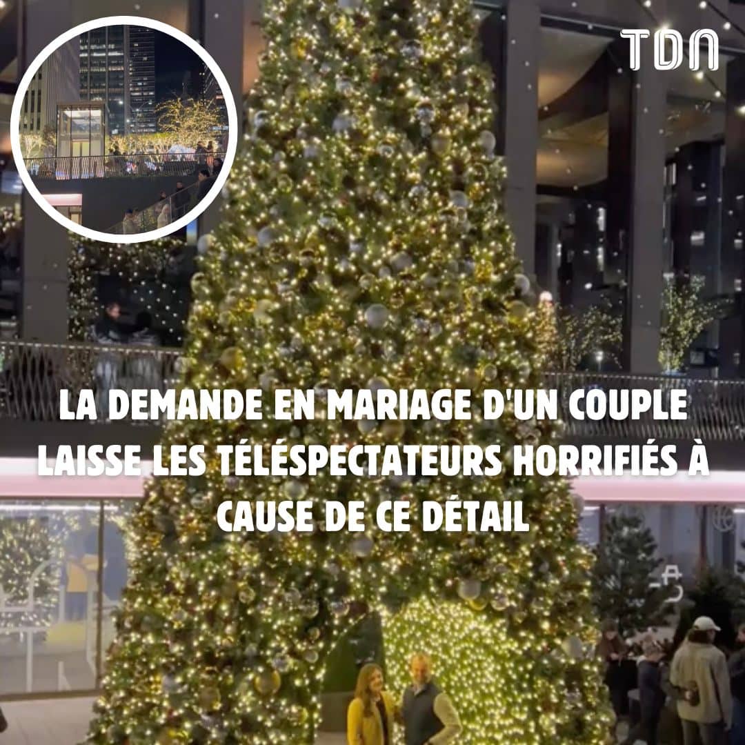 La demande en mariage d'un couple laisse les téléspectateurs horrifiés à cause de ce détail