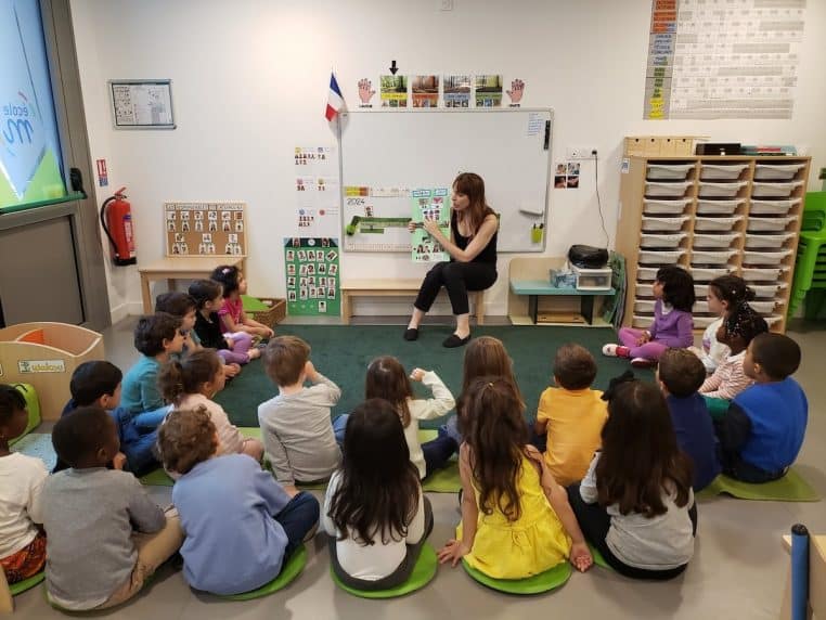 aurore bergé cours éduction maternelle