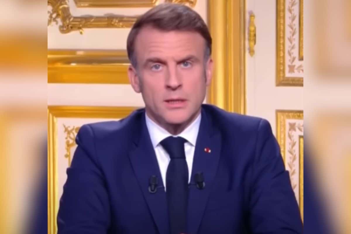 emmanuel macron demissionner @capture ecran discours du 5 decembre 2024