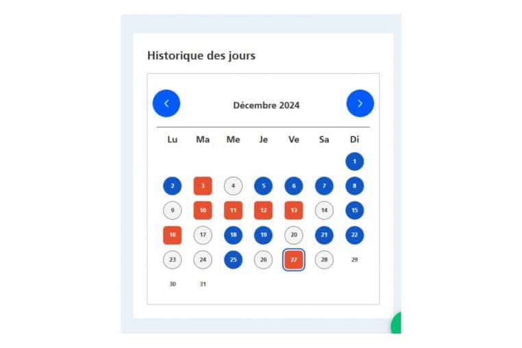 jours rouges decembre 2024 edf tempo