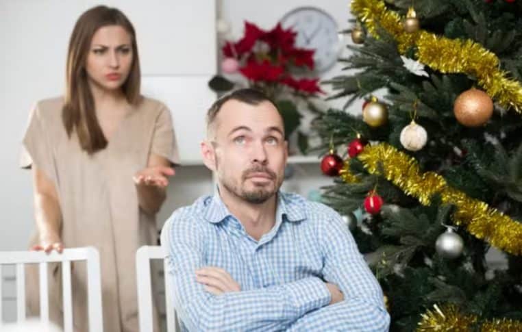 Couple dispute Noël