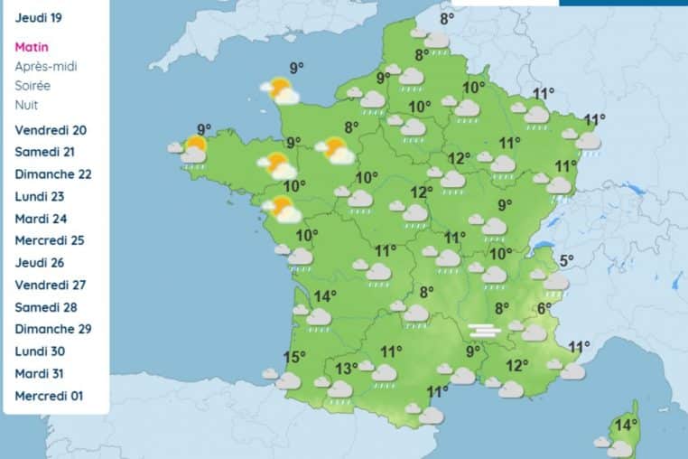 meteo 19 decembre 2024 @meteo france