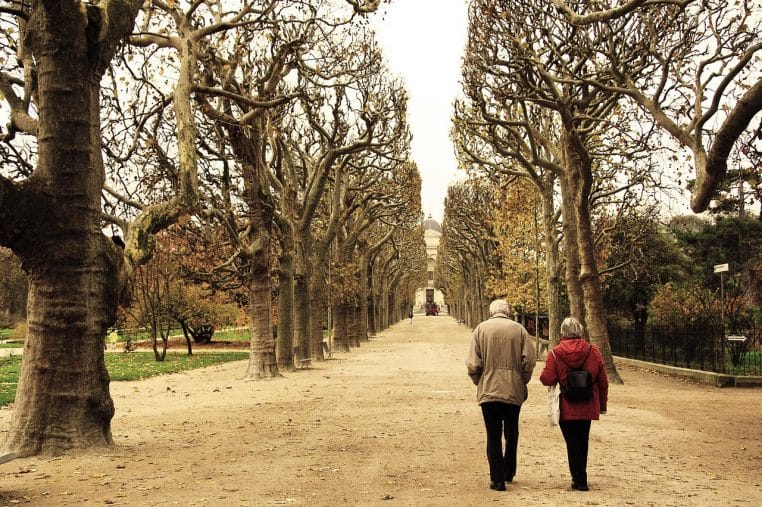 fall, couple, paris, france, outdoors, park, old couple, elderly couple, mature, autumn, walking, out for a walk, old couple, old couple, old couple, old couple, old couple