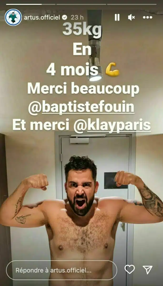 Artus perte poids
