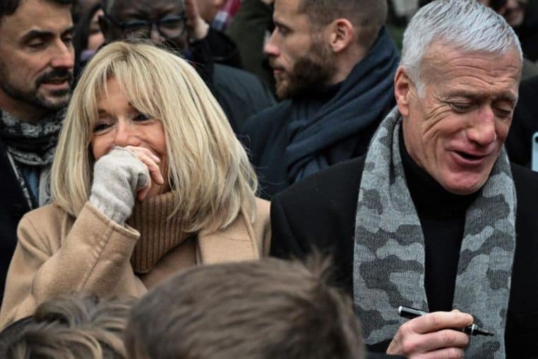 Brigitte Macron Didier Deschamps