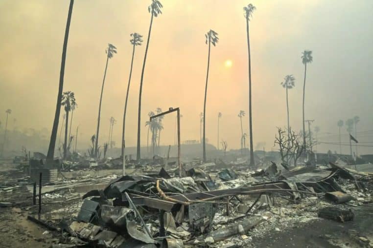 Incendie Los Angeles ravages