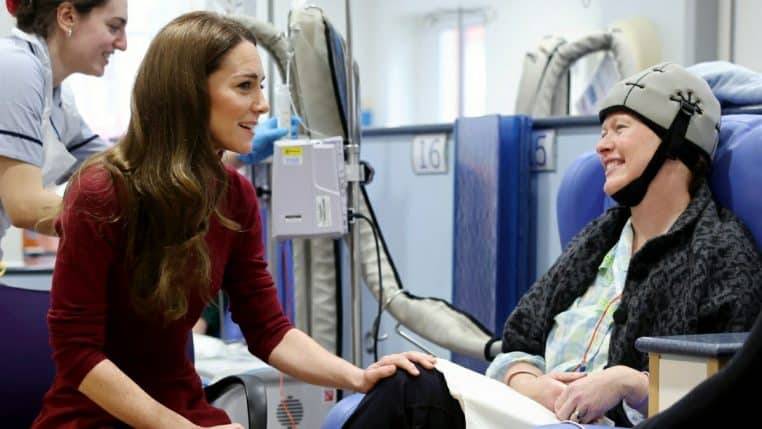 Kate Middleton encourage malade