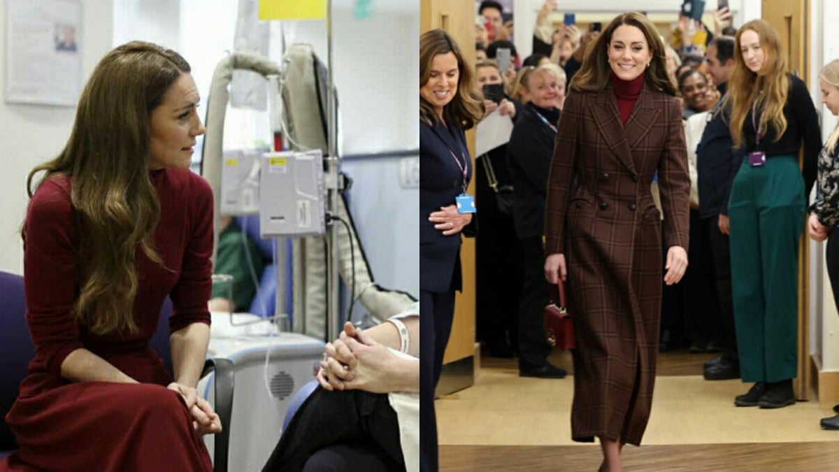 Kate Middleton hopital encourage patients