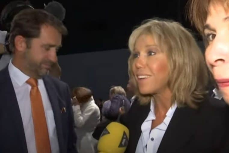 brigitte macron @capture ecran bfmtv