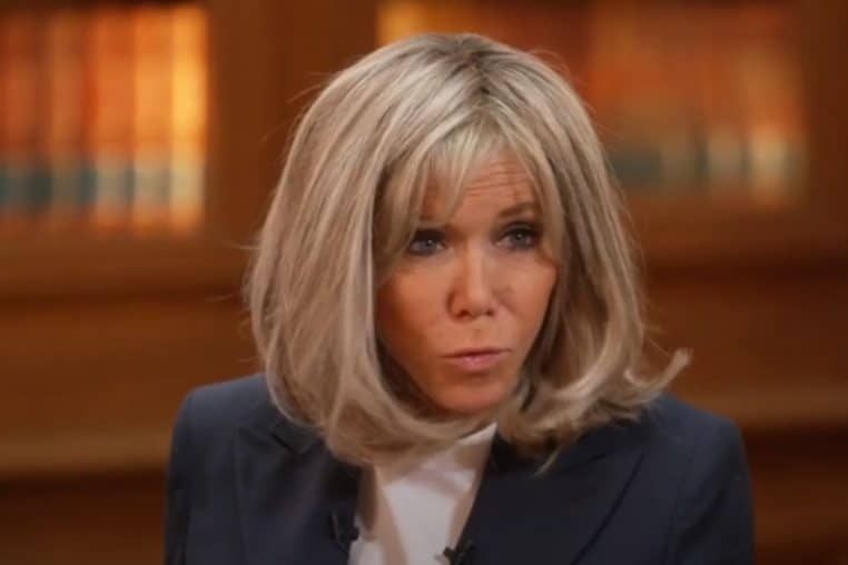 brigitte macron @capture ecran france 2