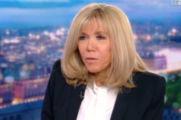 brigitte macron jt @capture tf1