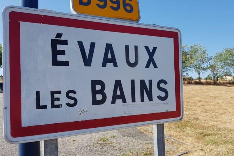 panneau evaux les bains