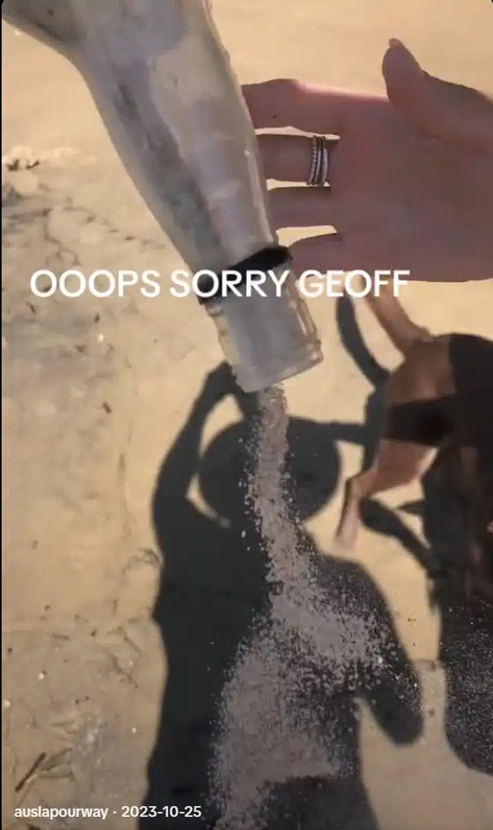 Couple Message regret