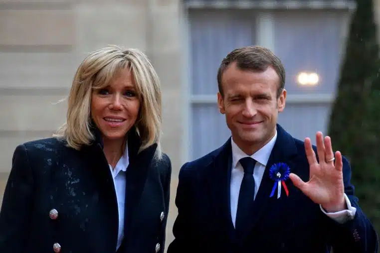 macron couple